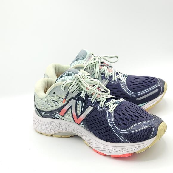 New Balance 1260v6 Silver blue pink Womens Size 8 - Picture 3 of 9